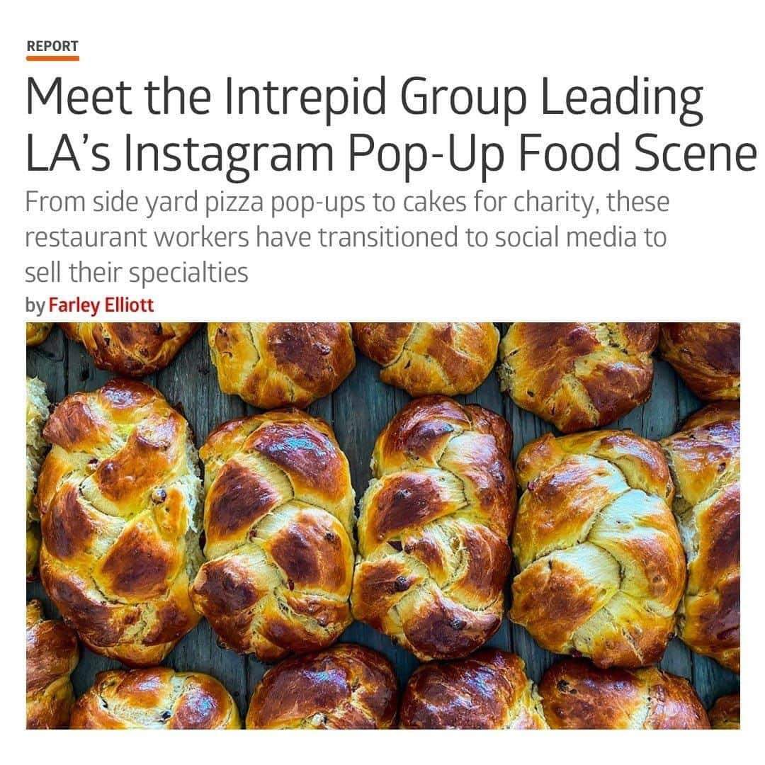 Eater LAさんのインスタグラム写真 - (Eater LAInstagram)「A new class of cooking has emerged in LA, with longtime industry veterans taking their already prodigious skills and sharpening them on Instagram instead. From former line cooks who turned to Hungary for inspiration, to an executive chef of one of Pasadena's best restaurants now selling homestyle ceviches and shrimp empanadas, here are ten of the most talented restaurant folks now selling dishes in the vast LA underground food scene — including more than a few who are donating a portion of profits to charity. Link in bio 📸 @alizajsokolow」7月30日 6時34分 - eater_la