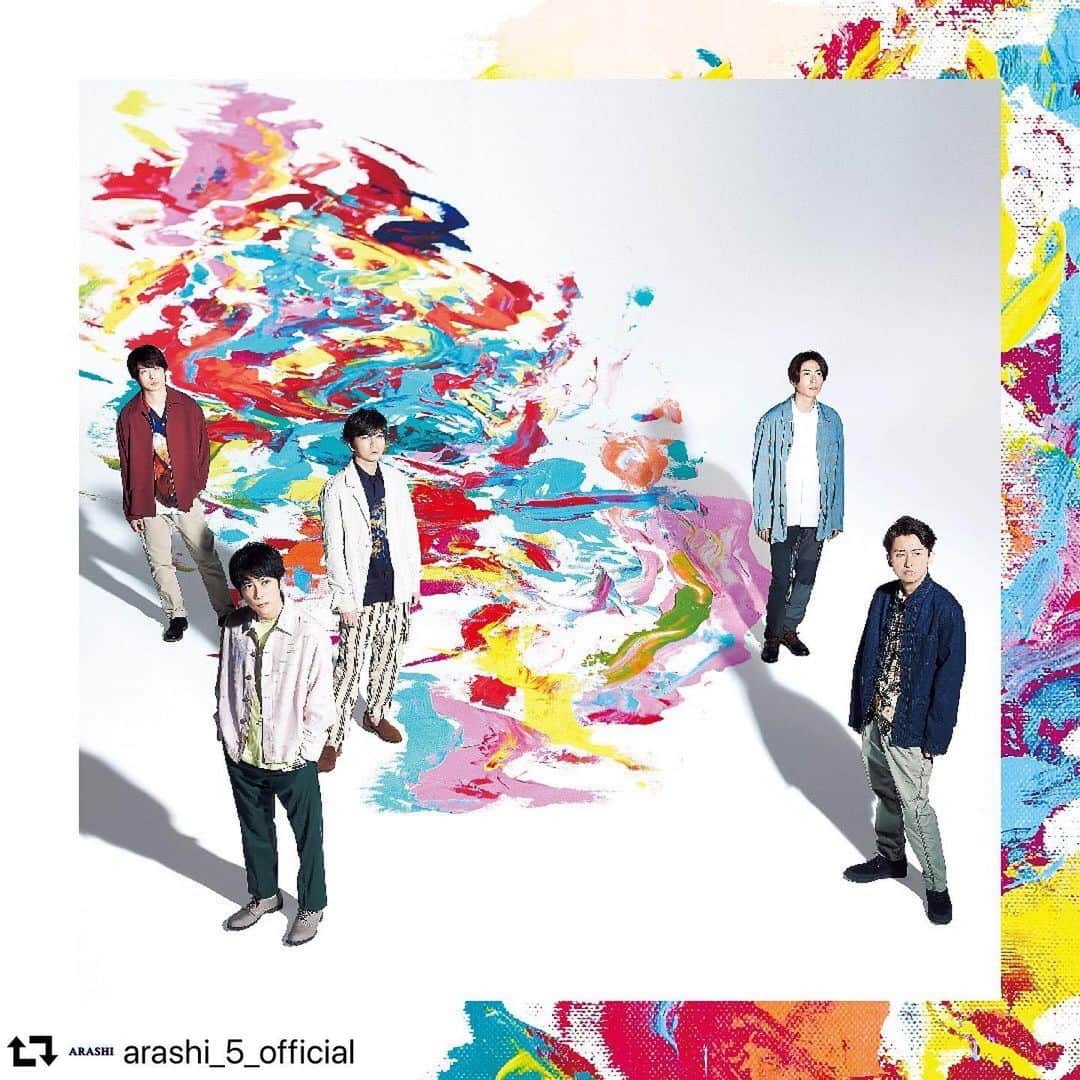 のインスタグラム：「#kite #photography #kenshiyonezu  ・・・ 嵐の通算58枚目となるCDシングル「カイト」本日7月29日(水)発売！ ARASHI's 58th CD single, "Kite," is on sale today, Wednesday, July 29th!　  #嵐 #ARASHI」