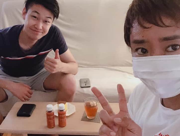 楽しんごさんのインスタグラム写真 - (楽しんごInstagram)「タイキ君お見舞いありがとう😊 #北山田#楽しんご#louisvuitton」7月30日 8時21分 - tanoshingo.official