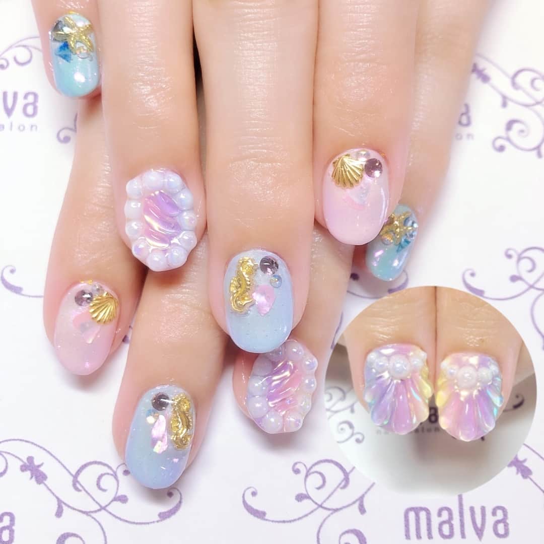 nailsalon malva（ネイルサロンマルヴァ）のインスタグラム