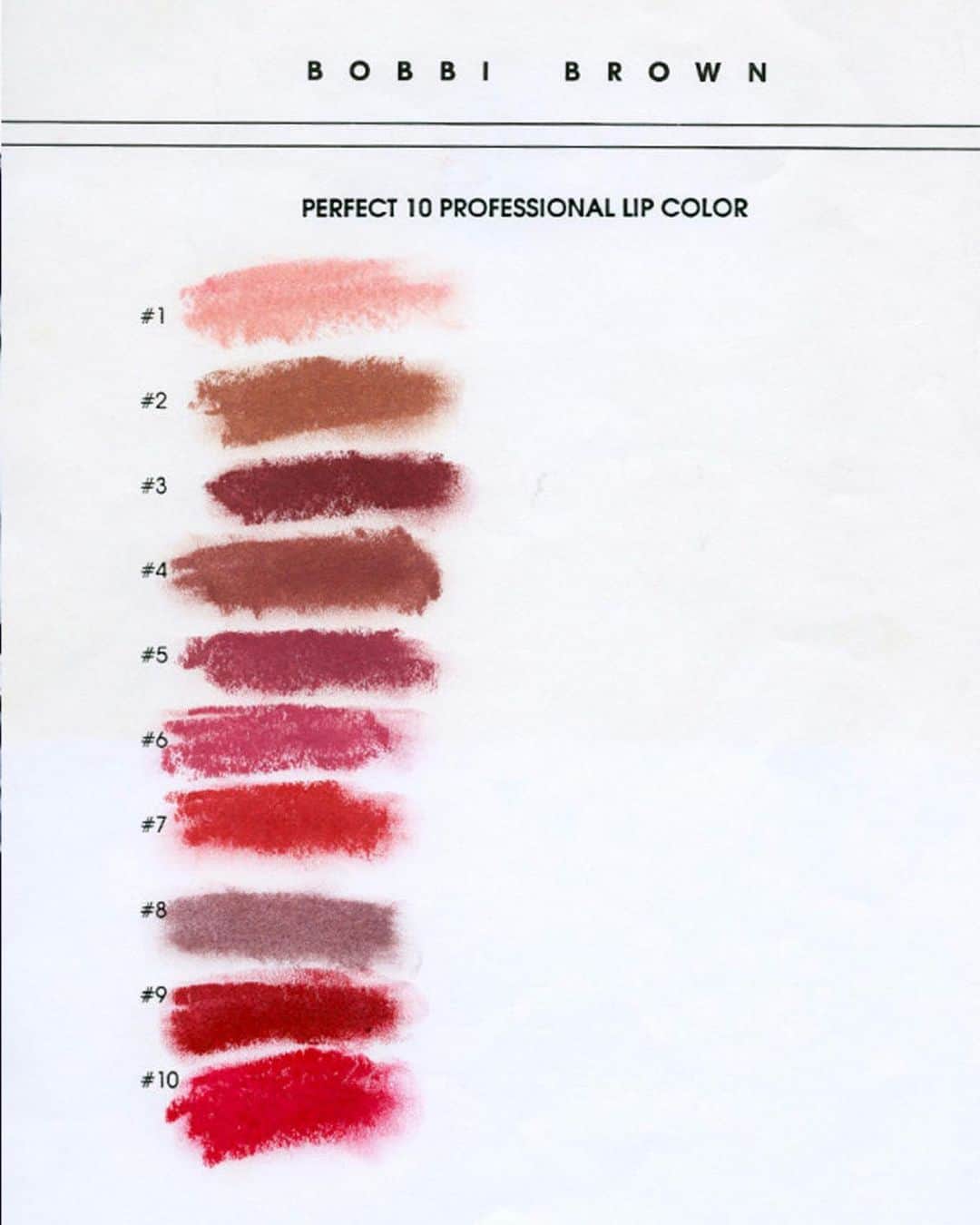 ボビー・ブラウンのインスタグラム：「Since it’s #nationallipstickday I wanted to post the first press paper made when I launched the original 10 and mailed them out of my house. Here’s to all if you founders to just keep doing what you do. Hard work adds up.」