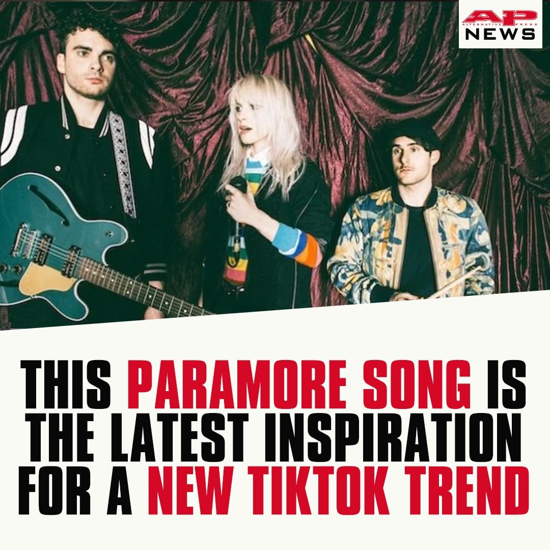 Alternative Pressさんのインスタグラム写真 - (Alternative PressInstagram)「@yelyahwilliams gives her stamp of approval for this new @paramore trend on @tiktok⁠ LINK IN BIO⁠ .⁠ .⁠ .⁠ #hayleywilliams #paramore #tiktok #tiktoktrends #alternativepress #altpress」7月30日 9時01分 - altpress