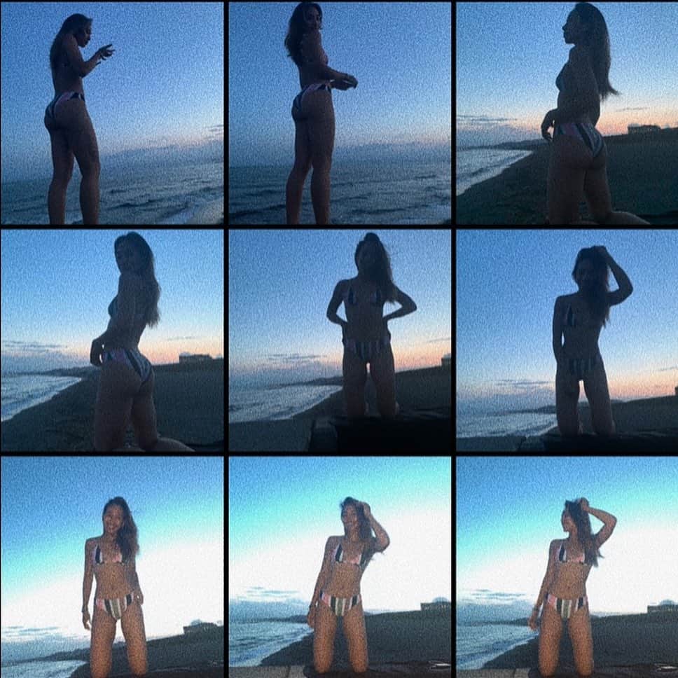 Megha Shrestha さんのインスタグラム写真 - (Megha Shrestha Instagram)「My folder #マイアルバム  週末わ誰もいないとこで、夕日が見たくなる♡ 隠れスポット見つけ出した日のアルバムより🦋  #album #myalbum #photogenic #bikinivibes #summer #sunlight #sunsetview #japan #kamakura」7月30日 19時30分 - happy_story_14