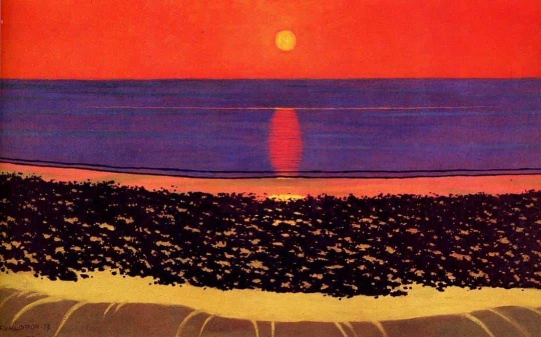 フリーダ・グスタフソンのインスタグラム：「unknown title by Swiss/French painter Felix Vallotton」