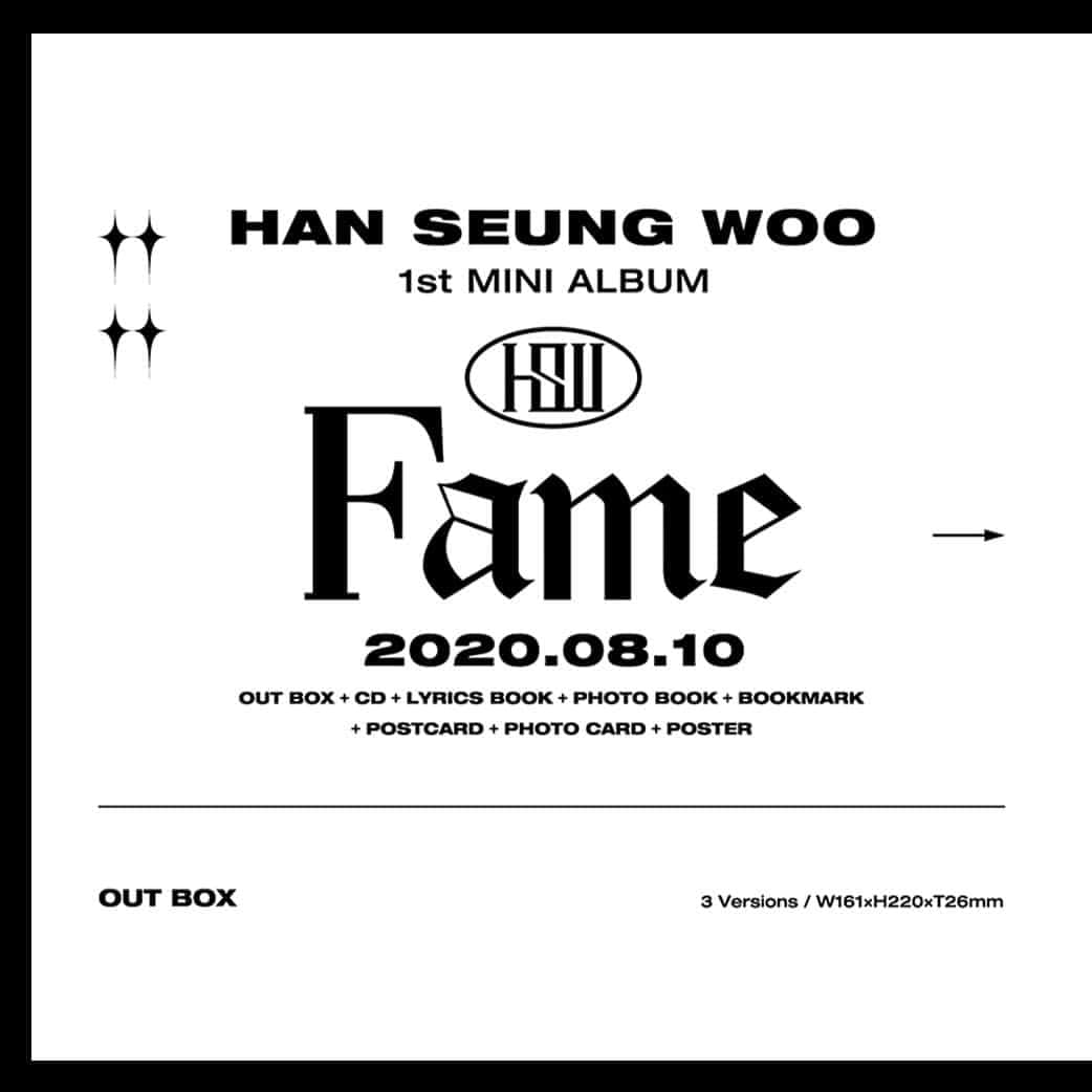 Victonさんのインスタグラム写真 - (VictonInstagram)「[#한승우] HAN SEUNG WOO 1st Mini Album [Fame] Album Preview (HAN / SEUNG / WOO ver.)  💿 Album Pre-Order 2020.07.30 14:00 Open 👀✋🏻💜  #VICTON #승우 #SEUNGWOO #Fame」7月30日 12時00分 - victon1109