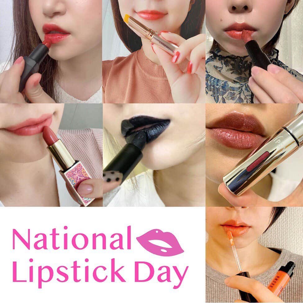 のインスタグラム：「💋National Lipstick Day💋 . @ cosme SHOPPINGでは、「National Lipstick Day」にちなんでリップカテゴリポイント10倍！ マスクでリップは隠れてしまうけれど、こんな時だからこそその魅力に注目してみて。 . 7月31日（金） 15:59まで . ▼左上から NARS / Limited Edition Lipstick「VIP Red」（生産終了） カバーマーク / リアルフィニッシュ ブライトニング リップ エッセンス UV ジバンシイ / ルージュ・アンテルディ「No.28 スリリング・ブラウン」（生産終了） CATKIN / リップスティック「CR127」 メイクアップフォーエバー / アーティストルージュ クリーム「C604」 イプサ / リップカラー「11 レーズン ホイップ」 ボビイ ブラウン / クラッシュド オイル インフューズド グロス「09 ワイルドカード」 . ※編集部の私物のため、限定アイテムも含まれます。 . #ナショナルリップスティックデー #口紅 #リップ #リキッドルージュ #美容 #コスメ #化粧品 #メイク #コスメ部 #コスメ好きさんと繋がりたい #中国コスメ #アットコスメ #nationallipstickday #lip #liquidrouge #beauty #makeup #cosmetics #ilovemakeup #beautynews #atcosme」