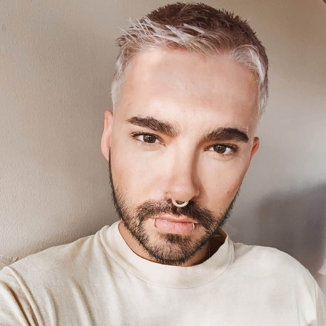 ビル・カウリッツさんのインスタグラム写真 - (ビル・カウリッツInstagram)「buzzed and bleached」7月30日 16時36分 - billkaulitz