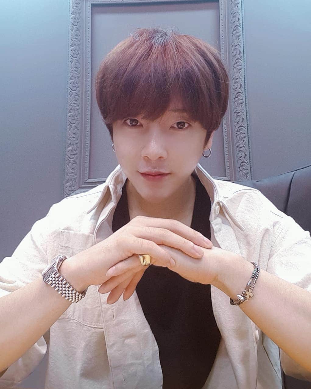 のインスタグラム：「오늘두 힘냅시다! 皆さん負けずに頑張りましょう！ 会えることを信じて、僕は、頑張ります！」