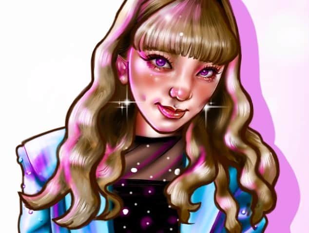 似顔絵★𝗚𝗢𝗥𝗜𝗞𝗜𝗡𝗚さんのインスタグラム写真 - (似顔絵★𝗚𝗢𝗥𝗜𝗞𝗜𝗡𝗚Instagram)「. . . 先日書いてたデジタルイラスト😍⭐️✨ . . #gorikingのデジタルアート  . こんな私をfollowしてくださってる、 E-girls、happiness、スダンナユズユリーの #須田アンナ　さん💜💜💜⭐️✨ @annastagram.official   . . デジタル相変わらず機能を 使いこなせてないから 時間かかる😭😭😭w  . . . そして可愛い人を描くのは やっぱり楽しいなぁー😎💙💙✨ . .  .  .  #egirls  #happiness #スダンナ #スダンナユズユリー  #ldh #egfamily  ❌❌現在は、予約受付終了してます❌❌ 。 . . .  2020年度ご予約のお客✨ 現在45番までの方へ案内中です🌟✨💕 DMの確認いただきgmailへ返信宜しくお願い致します🙇‍♀️🌟✨✨ . . . .  次回の予約応募は、2020年のご予約分を書き終える予定の 来年春から夏頃の、、、予定です。 ※あくまでも予定なので前後します🙇‍♀️ . . . .  オーダー再開の際には 人数制限あるため必ず予約ができるわけではございません。 そのことも踏まえた上で 次回ご検討いただけると嬉しいです(^^) . . また、結婚式の使用を考えてくださる方も多いです✨  前々からお伝えしていますが、 基本的に予約順に対応しているため、 近々の納期を希望される方は、 対応できないこともあるので、 あらかじめご了承ください💦 . . . . . ※今回予約が取れた方へ※ . .  写真がまだ用意できてない、入金が遅れそうなど、状況により、順番が前後することもございます‼️ あらかじめご了承ください。 。 . . . また、芸能人、キャラクターのオーダー、パロディ風オーダーはお断りしています。  芸能人については、ご本人様に直接プレゼントなどはOKです。 . . . . . . 💰料金表は過去投稿記事みてね❤💰 . . . . . ➡️ハッシュタグ⇨ goriking117料金表2019⬅️ . . ✨✨✨✨✨✨✨✨✨✨✨✨✨✨✨✨ @by.goriking のアカウントでは、 過去書かせて頂いたお客様方からの、 似顔絵のその後のお写真をいただき、 投稿しております^ - ^❤️❤️ 玄関に飾ってある似顔絵、 渡した瞬間のお写真、 ご本人とのお写真などなど💕 いろんな場面でのお写真お待ちしております^ - ^✨⭐️ . . . .  #似顔絵#pencildrawing#drawing#pencil#illust#painting#art#artwork#絵描きさんと繋がりたい#似顔絵師#gorikingの似顔絵屋さん#digital#digitalart#digitalillustration#digitaldrawing#digitalpainting#digitalsketch#comicart#anime#animeart#comicartist#animejapan」7月30日 18時38分 - goriking117