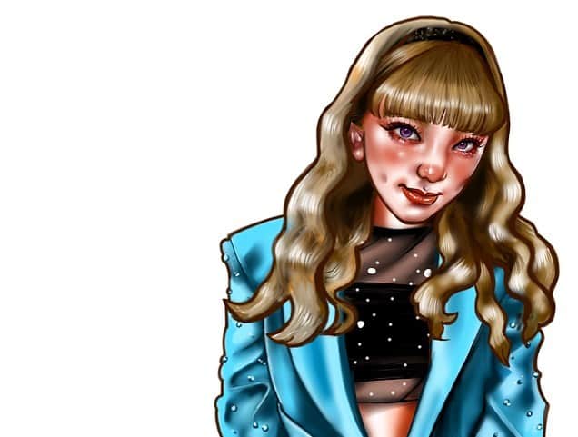 似顔絵★𝗚𝗢𝗥𝗜𝗞𝗜𝗡𝗚さんのインスタグラム写真 - (似顔絵★𝗚𝗢𝗥𝗜𝗞𝗜𝗡𝗚Instagram)「. . . 先日書いてたデジタルイラスト😍⭐️✨ . . #gorikingのデジタルアート  . こんな私をfollowしてくださってる、 E-girls、happiness、スダンナユズユリーの #須田アンナ　さん💜💜💜⭐️✨ @annastagram.official   . . デジタル相変わらず機能を 使いこなせてないから 時間かかる😭😭😭w  . . . そして可愛い人を描くのは やっぱり楽しいなぁー😎💙💙✨ . .  .  .  #egirls  #happiness #スダンナ #スダンナユズユリー  #ldh #egfamily  ❌❌現在は、予約受付終了してます❌❌ 。 . . .  2020年度ご予約のお客✨ 現在45番までの方へ案内中です🌟✨💕 DMの確認いただきgmailへ返信宜しくお願い致します🙇‍♀️🌟✨✨ . . . .  次回の予約応募は、2020年のご予約分を書き終える予定の 来年春から夏頃の、、、予定です。 ※あくまでも予定なので前後します🙇‍♀️ . . . .  オーダー再開の際には 人数制限あるため必ず予約ができるわけではございません。 そのことも踏まえた上で 次回ご検討いただけると嬉しいです(^^) . . また、結婚式の使用を考えてくださる方も多いです✨  前々からお伝えしていますが、 基本的に予約順に対応しているため、 近々の納期を希望される方は、 対応できないこともあるので、 あらかじめご了承ください💦 . . . . . ※今回予約が取れた方へ※ . .  写真がまだ用意できてない、入金が遅れそうなど、状況により、順番が前後することもございます‼️ あらかじめご了承ください。 。 . . . また、芸能人、キャラクターのオーダー、パロディ風オーダーはお断りしています。  芸能人については、ご本人様に直接プレゼントなどはOKです。 . . . . . . 💰料金表は過去投稿記事みてね❤💰 . . . . . ➡️ハッシュタグ⇨ goriking117料金表2019⬅️ . . ✨✨✨✨✨✨✨✨✨✨✨✨✨✨✨✨ @by.goriking のアカウントでは、 過去書かせて頂いたお客様方からの、 似顔絵のその後のお写真をいただき、 投稿しております^ - ^❤️❤️ 玄関に飾ってある似顔絵、 渡した瞬間のお写真、 ご本人とのお写真などなど💕 いろんな場面でのお写真お待ちしております^ - ^✨⭐️ . . . .  #似顔絵#pencildrawing#drawing#pencil#illust#painting#art#artwork#絵描きさんと繋がりたい#似顔絵師#gorikingの似顔絵屋さん#digital#digitalart#digitalillustration#digitaldrawing#digitalpainting#digitalsketch#comicart#anime#animeart#comicartist#animejapan」7月30日 18時38分 - goriking117