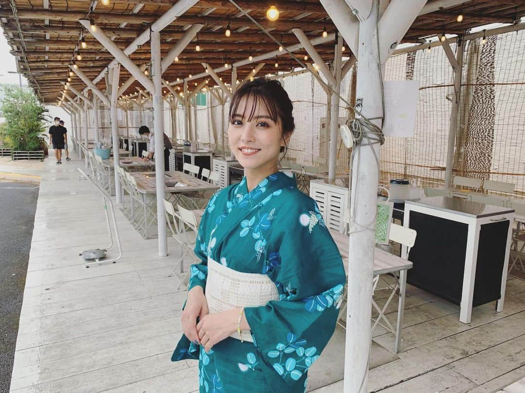 石川恋さんのインスタグラム写真 - (石川恋Instagram)「今年初浴衣👘 夏気分を味わえました🌈 #ぐらんぶるプレミアム夏祭りイベント #映画 #ぐらんぶる #8月7日公開 🤿✨」7月30日 19時00分 - ren_ishikawa