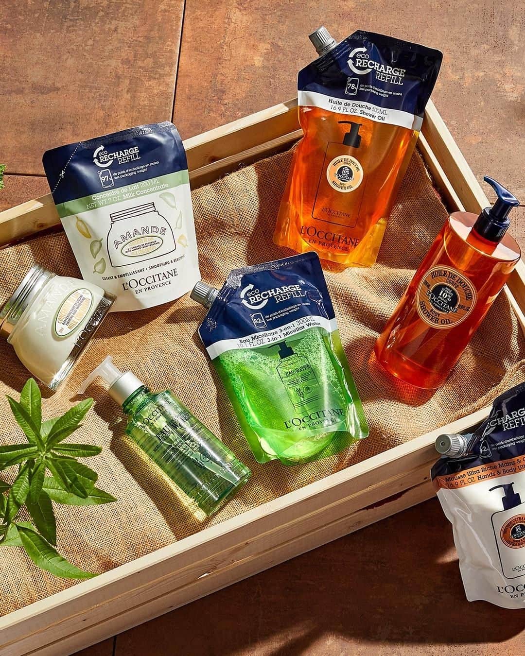ロクシタンさんのインスタグラム写真 - (ロクシタンInstagram)「When your favorite #LOccitane bottle is empty, why recycle it when you can refill it? ♻️ We offer many Eco-Refill options for your favorite products, like our Shower Oils and Aromachologie hair products. The Refill pouches contain up to 80% less packaging weight and are recyclable themselves, so you can keep using your favorite products while caring for the environment. #LOccitane #EcoRefill #EcoFriendly #Environment #Reduce #Reuse #Recycle #ShowerGel #ShowerOil #HairCare #BeautyEssentials」7月30日 19時00分 - loccitane