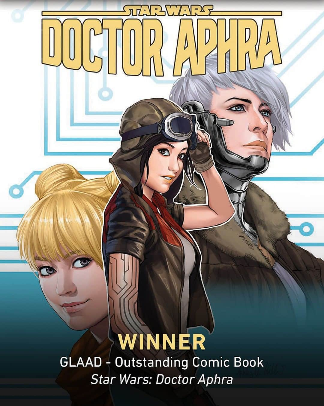 スター・ウォーズさんのインスタグラム写真 - (スター・ウォーズInstagram)「Congratulations to the incredible team of artists, writers, editors, and everyone at @Lucasfilm on @Marvel's Doctor Aphra for their 2020 #GLAADawards win!」7月31日 5時05分 - starwars