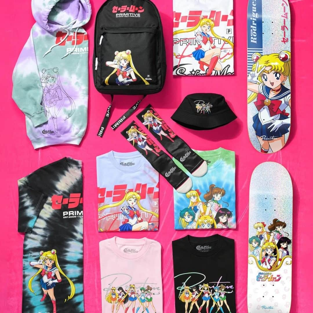 zumiezさんのインスタグラム写真 - (zumiezInstagram)「@primitiveskate x Sailor Moon now available! Link in bio💫💖 ©N.T./PNP,T.A #sailormoon #primitiveskate #primitiveapparel #prettyguardiansailormoon」7月31日 6時00分 - zumiez