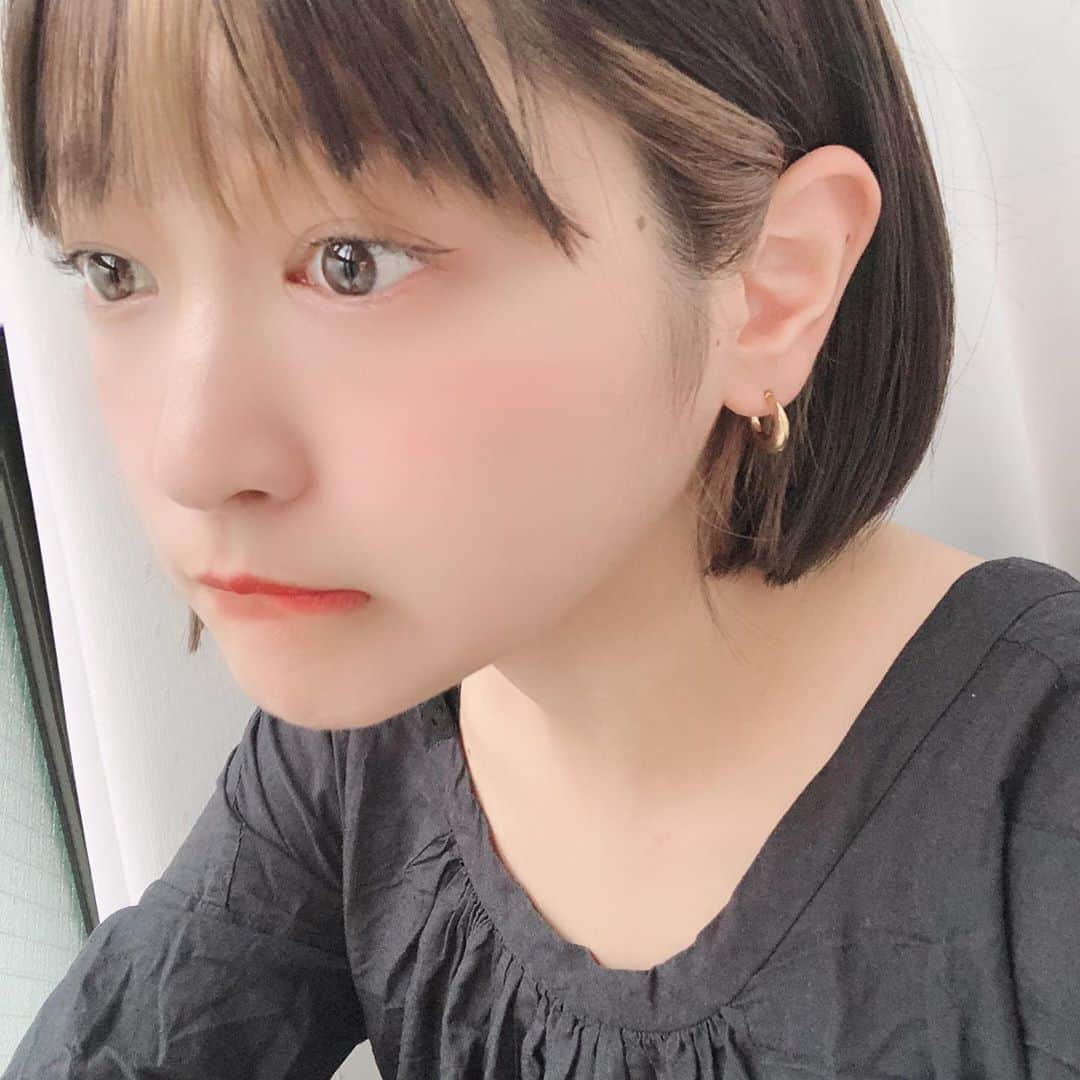 佐藤 渚さんのインスタグラム写真 - (佐藤 渚Instagram)「🥺  #インナーカラー#前髪インナーカラー #前髪インナー#ヘアカラートレンド」7月30日 21時09分 - nagisa_1222