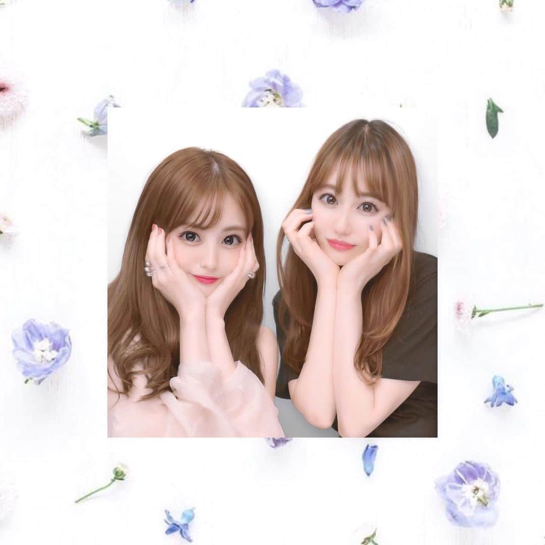 CHIHARUのインスタグラム：「ひなちゃん❤︎❤︎ ロングも似合うし、人柄も好き。もぅ6年？くらいの付き合いかなぁ。上京して、いちばん会うヒト ☺︎」