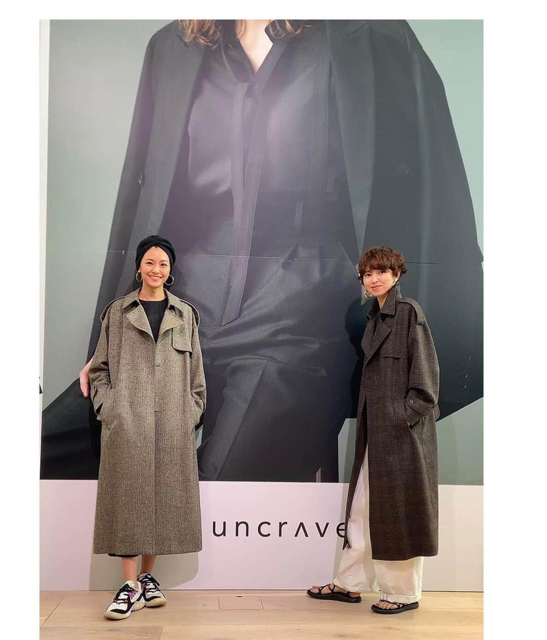 ナオさんのインスタグラム写真 - (ナオInstagram)「のりちゃんとuncrave の展示会へ @uncrave_official  ・ 今回も可愛かった〜！ どの服も素敵であれもこれも欲しい〜！となってしまいました😆 ・ ・ 1枚目で着ているコートと2枚目で着ているセットアップをオーダー😊 他にも色々と🥰 ・ 届くの楽しみだな💕 ・ #unvrave #展示会 #上質なのに #おてごろなお値段  #それでいてかわいい 🥰」7月30日 21時59分 - nao_nao310