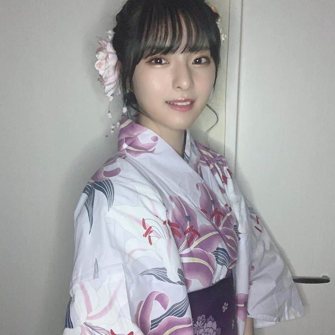 大塚七海のインスタグラム：「ㅤㅤㅤㅤㅤㅤㅤㅤㅤㅤㅤㅤㅤ 浴衣🎇  ㅤㅤㅤㅤㅤㅤㅤㅤㅤㅤㅤㅤㅤ　 #ngt48 #summer」