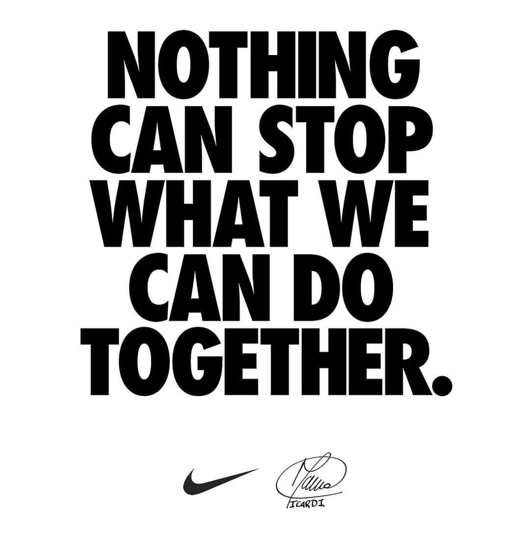 マウロ・イカルディさんのインスタグラム写真 - (マウロ・イカルディInstagram)「Nada puede detener lo que podemos hacer juntos.  #YouCantStopUs #TeamNike @nike @nikefootball」7月30日 23時19分 - mauroicardi