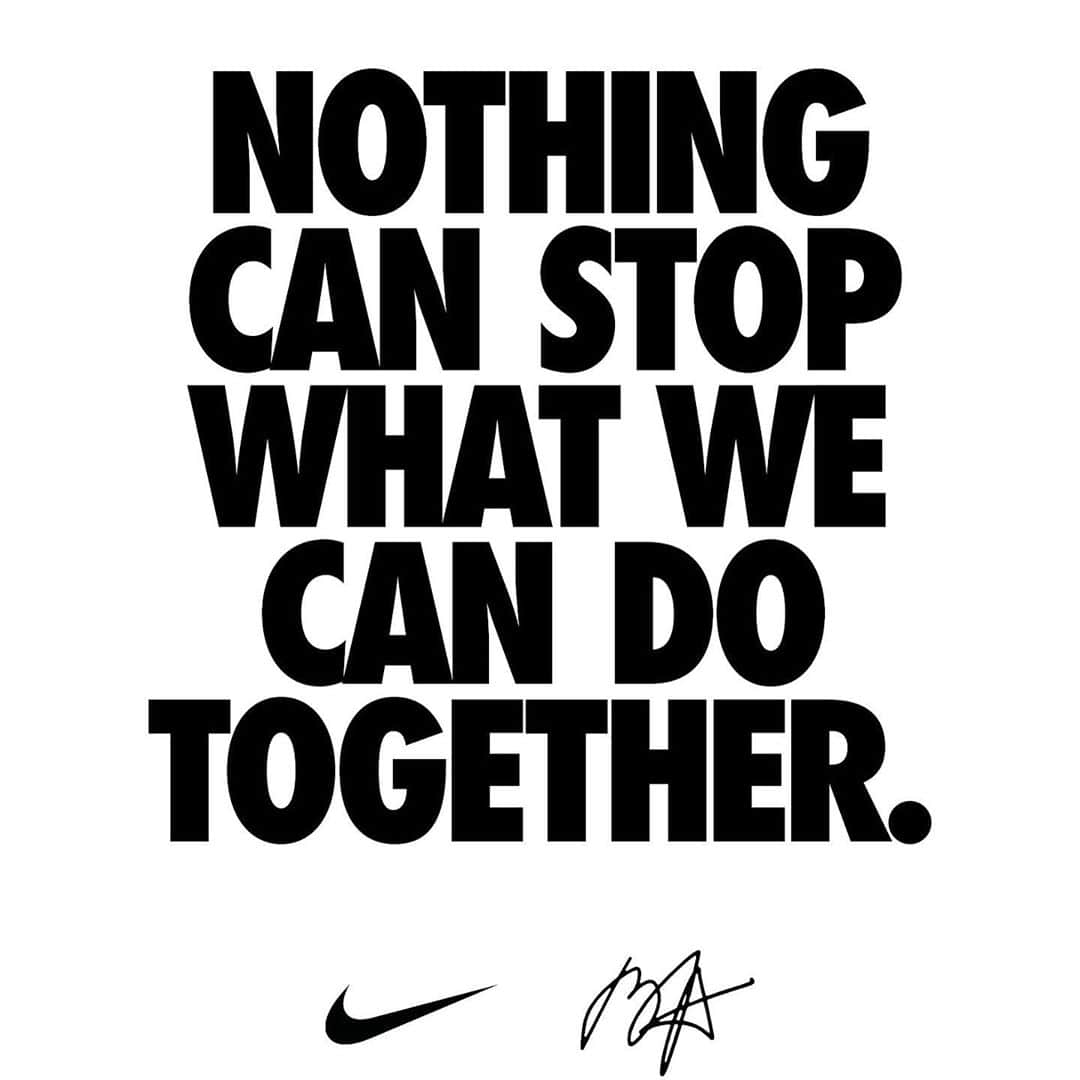 ビクトリア・アザレンカのインスタグラム：「You can’t stop Sport. Because you can’t stop us. #YouCantStopUs #TeamNike @nike」