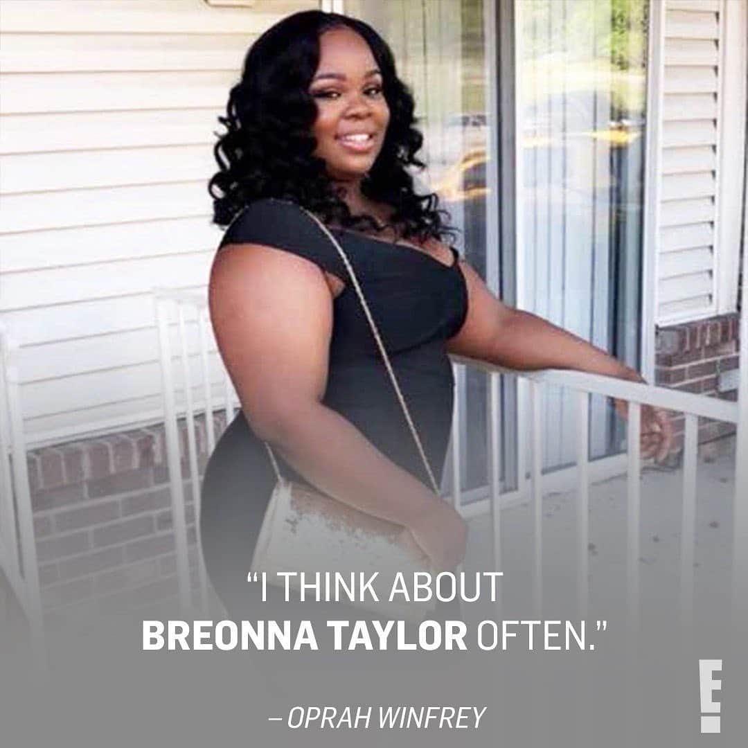 E! Onlineさんのインスタグラム写真 - (E! OnlineInstagram)「For the first time in 20 years, and for one of the last copies ever, Oprah Winfrey will not be on the cover of O Magazine. Breonna Taylor will. (📷: JusticeforBreonna.org/ @oprahmagazine / Cover: Alexis Franklin)」7月31日 0時03分 - enews