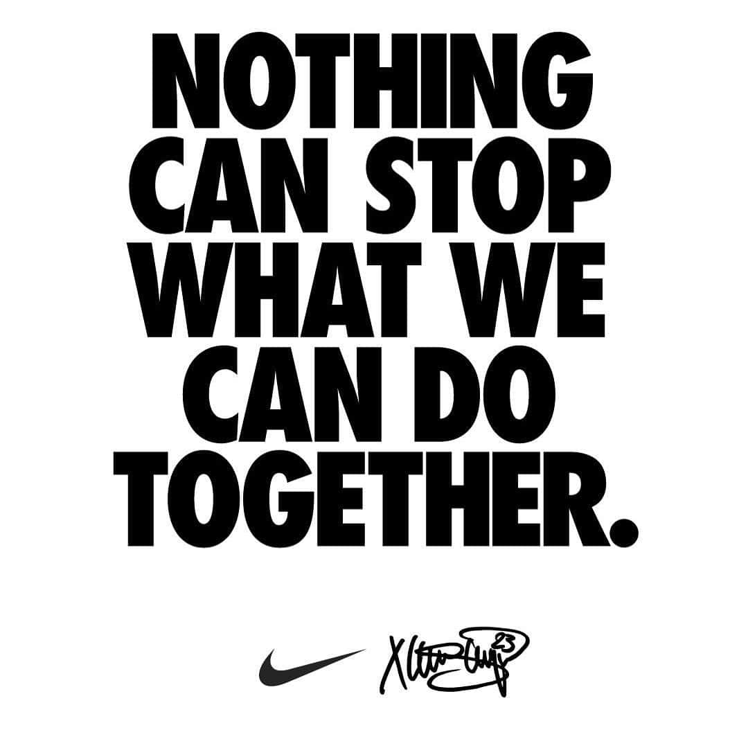 ジェルダン・シャチリのインスタグラム：「You Can’t Stop Sport. Because You Can’t Stop Us. #YouCantStopUs #TeamNike @nike」