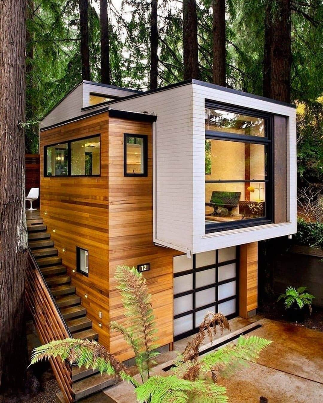 Architecture - Housesさんのインスタグラム写真 - (Architecture - HousesInstagram)「⁣ How would you describe this project in just one word?☝ Leave your comment below.⁣ Ours is: 𝗠𝗔𝗥𝗩𝗘𝗟𝗢𝗨𝗦🙌.⁣ ___⁣⁣⁣ 📐 Lara Architects⁣ #archidesignhome⁣⁣⁣⁣⁣ ___ ⁣⁣⁣ ⁣⁣⁣ #forestcabin #cabinlife #cabincrew #architecture #architecture_lovers #architecturephotography ⁣⁣ #architecturelovers #moderndesign #interiordesign #interiorarchitecture #modernarchitecture #archigram #nature」7月31日 0時50分 - _archidesignhome_