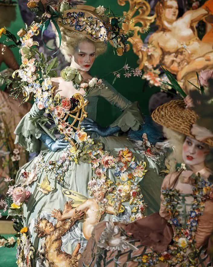 ジル・スチュアートのインスタグラム：「“You can never be overdressed or overeducated.” -Oscar Wilde . Photograph by Inge Prader for Life Ball’s “Style Bible”, 2014 . #oscarwilde #ingeprader #lifeball #stylebible #marieantoinette #rococco #drama #opulence #beauty #fashion #photography #inspiration」