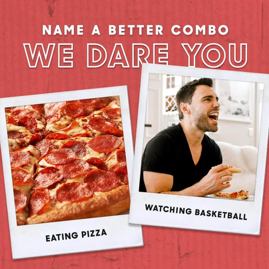 Pizza Hutさんのインスタグラム写真 - (Pizza HutInstagram)「Not going to lie, we’ve been waiting on this pairing for months 🍕❤🏀.」7月31日 1時00分 - pizzahut