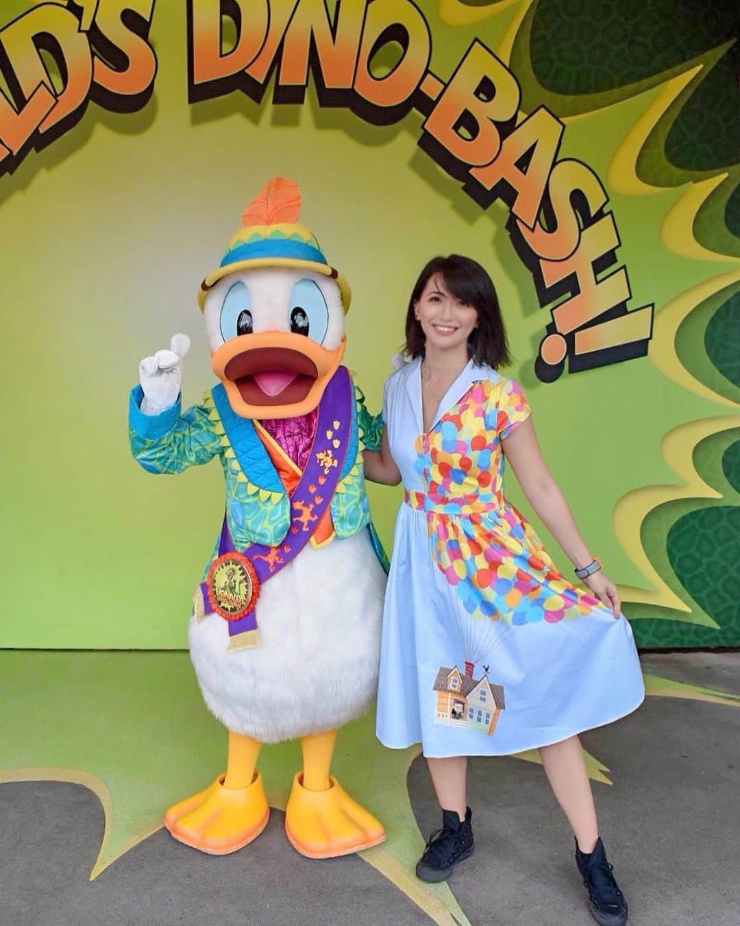 矢部あやのインスタグラム：「201905 WDW 3day 海外のドナルドがNo.1てやるの好き！ ・ #waltdisneyworld #WDW #WDW2019 #animalkingdom #AK #AK2019 #charactergreeting」