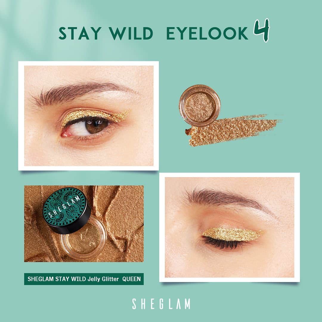 SHEINさんのインスタグラム写真 - (SHEINInstagram)「Have you heard? SHEGLAM Stay Wild Collection is online now! 🌿💋  Give in to your wild side with dazzling, earthy tones 🌈 and rich textures!  We've curated 6 fab eyelooks for you to try out! ✨  Comment below your favorite and you could win a surprise!   How to Enter:⁠ 1. Follow @sheglam_official⁠ & @sheinofficial 2. Comment your favorite look 3. Tag 2 friends  🛍️ Prizes: 20 WINNERS will each get $50 in SHEIN giftcards!⁠  🌟 Winner will be announced 8/12 on @sheinofficial's story!⁠  *@sheinofficial reserves the right to final interpretation.」7月31日 1時57分 - sheinofficial