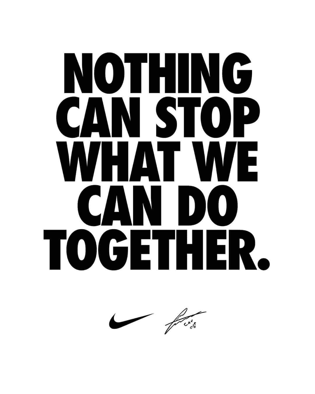 マーク・カヴェンディッシュのインスタグラム：「#YouCantStopUs #TeamNike @nike」