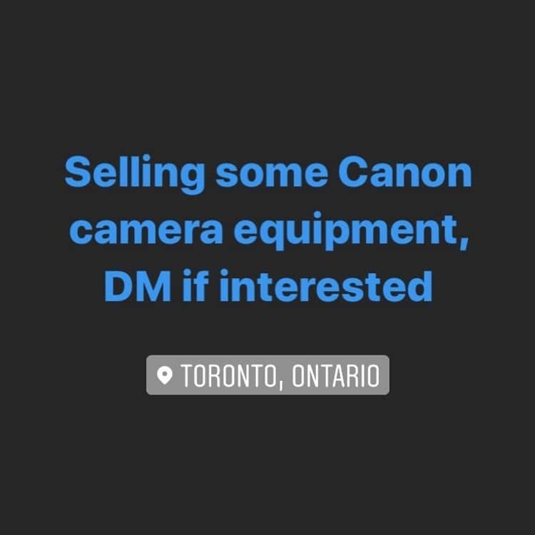 Holly Sissonさんのインスタグラム写真 - (Holly SissonInstagram)「Shoot me a direct message if you’d like to hear more details 👍 ~ #canon #Toronto #1dxmarkii #5dmarkiv #5dmkiv #canondsl #canon70200 #canon85mm14」7月31日 2時11分 - hollysisson