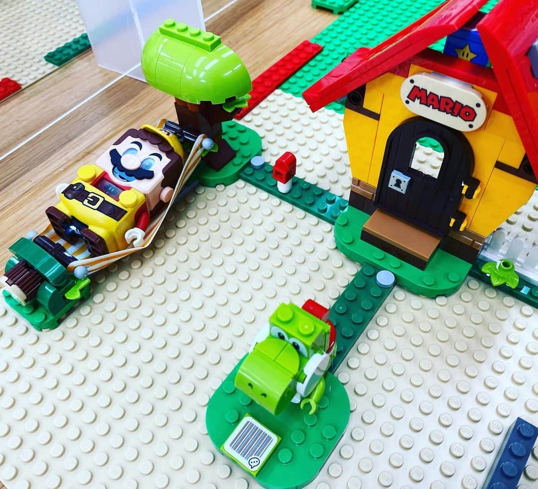 濱口優さんのインスタグラム写真 - (濱口優Instagram)「#LEGOマリオ #レゴマリオ #レゴスーパーマリオ #よゐこチャンネル」7月31日 15時30分 - hamaguchi_masaru