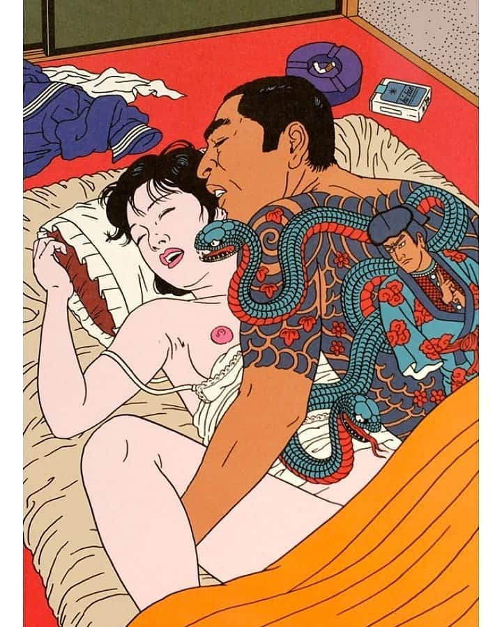 スラッシュさんのインスタグラム写真 - (スラッシュInstagram)「#Repost @bad.baroque4  (artwork by Toshio Saeki) iiii]; )'」7月31日 14時06分 - slash