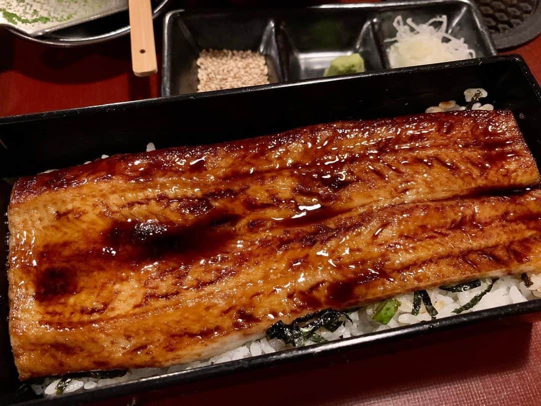 武内裕之のインスタグラム：「I had the most delicious conger eel EVER #congereel #tokyo #dinner #穴子 #japanesefood #japan」