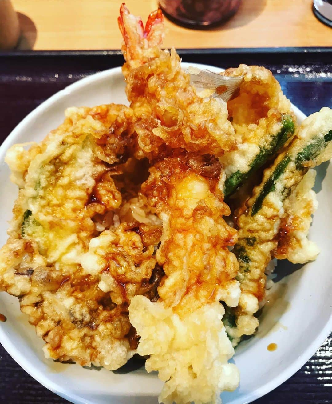 田中卓志さんのインスタグラム写真 - (田中卓志Instagram)「てんや！ かぼちゃ食べるタイミングに迷います！  #アンガールズ #アンガールズ田中 #てんや #天丼 #かぼちゃのてんぷら」7月31日 15時20分 - ungirls_tanaka