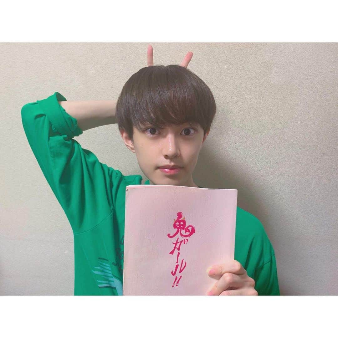 のインスタグラム：「10/9 大阪先行公開される映画「鬼ガール!!」に神宮寺岬役で出演させて頂きます！ お楽しみに🙋🏻‍♂️🙋🏻‍♂️🙋🏻‍♂️」