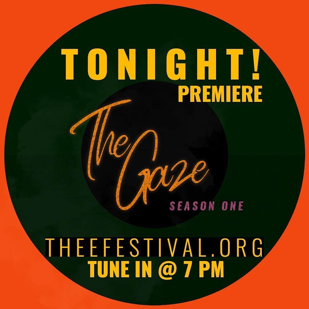 ユージン・バードのインスタグラム：「TONIGHT we welcome everyone to The Evergreen! Finally we get to show everyone what we’ve worked so hard on recently. The Gaze is a digital series that I had the absolute pleasure of doing with an amazing cast and crew. We worked hard, yelled at each other and laughed with each other to bring you something different. This will be the first night of a 5 week intensive. Premiering thursdays at 7pm on theefestival.org as a virtual vibe and ritual. Now...Come on in and tell me how you like this water. #thegazeseries #thegazenohomo #theefestival #theevergreenfestival #amplifyblackvoices #blacklivesmatter #BLM #shareblackstories #weseeyouwat #blacktalentmatters #work」