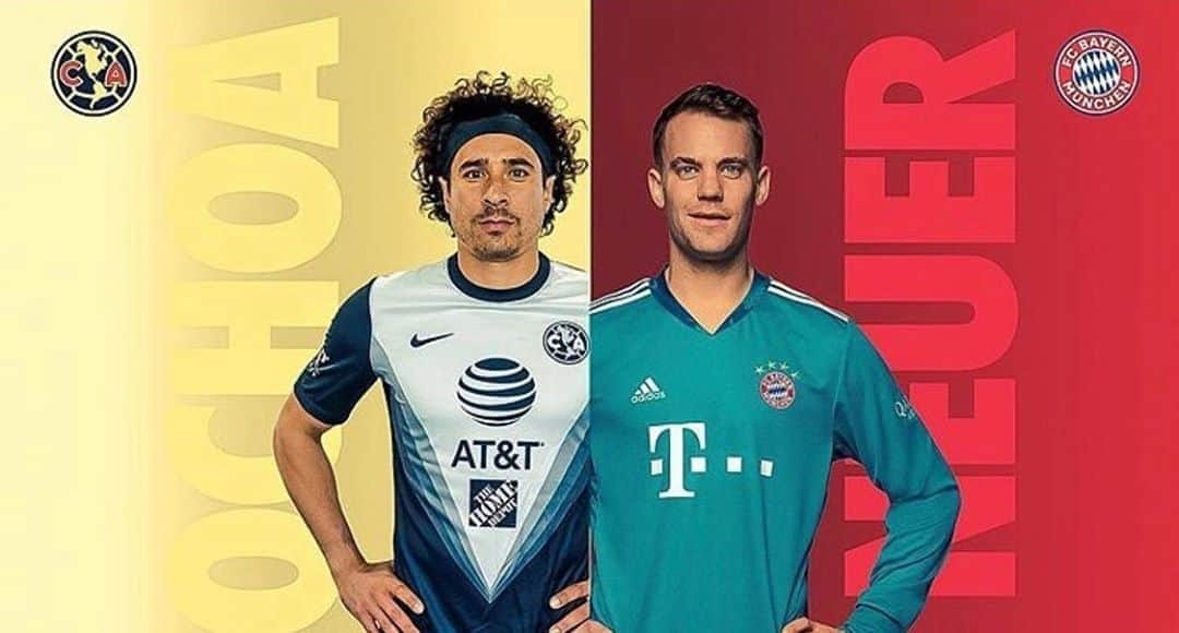 ギジェルモ・オチョアさんのインスタグラム写真 - (ギジェルモ・オチョアInstagram)「Charla entre grandes 🇲🇽 @yosoy8a y @Manuel_Neuer 🇩🇪 de @FCBayernES  📹  Video completo ➡️ https://youtu.be/qJdz1BCiocU」7月31日 10時27分 - yosoy8a