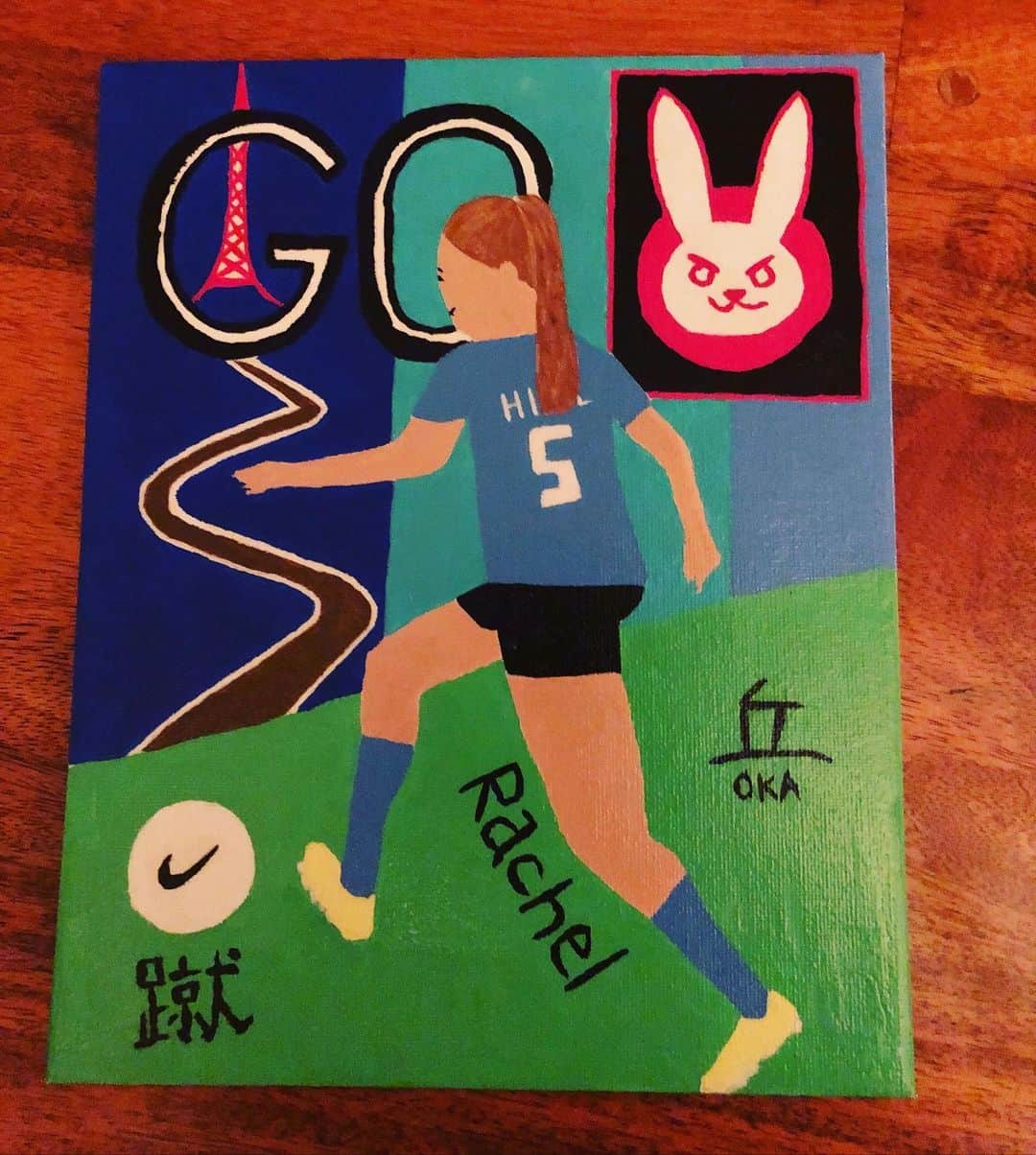 大儀見優季のインスタグラム：「Swipe 👉🏽 >>> All arts working during being stuck in the bubble made me to feel worth doing. And I got a feeling more to be into arts working. 🎨 #YukiArts @yuki_arts_music_football」
