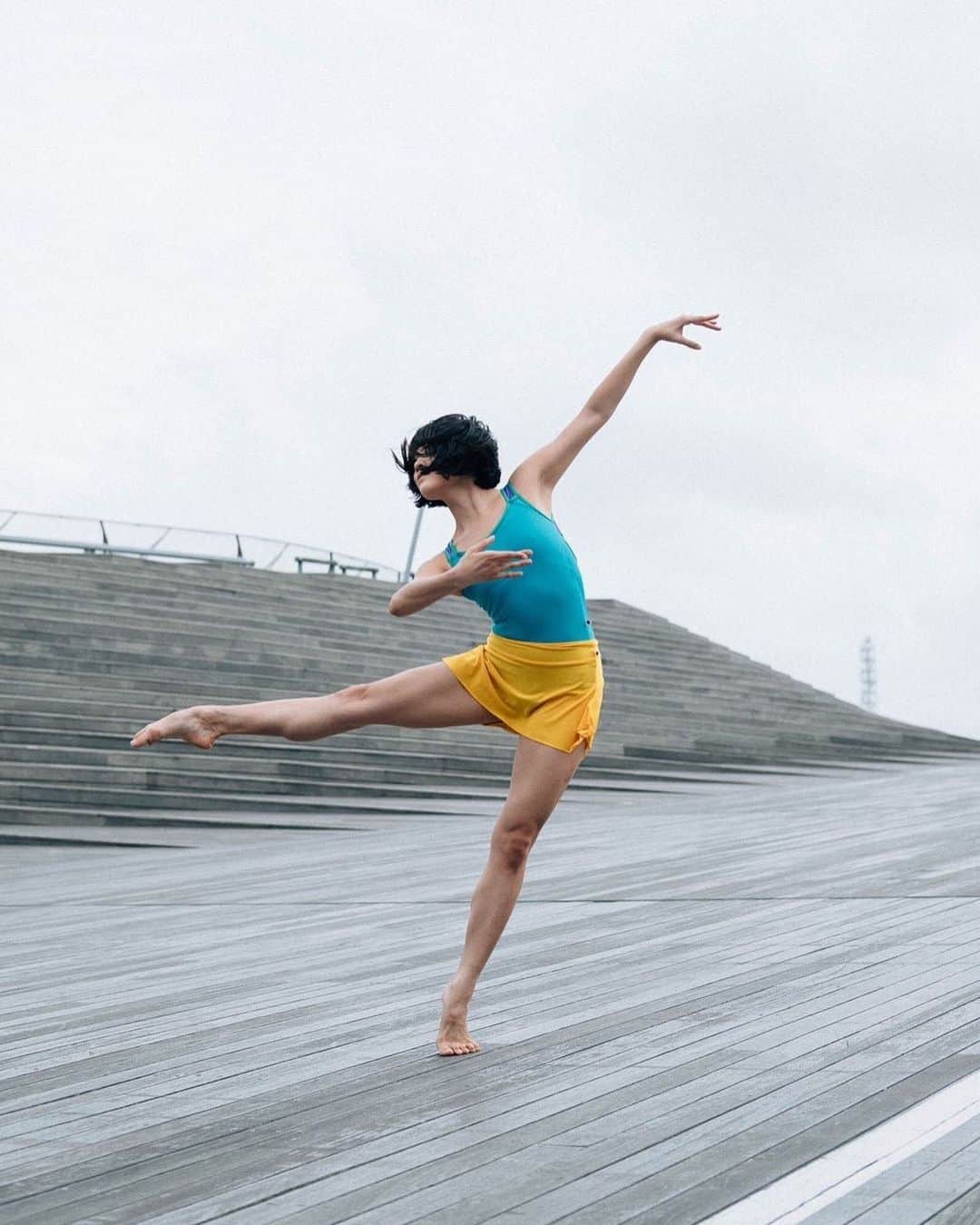 みおり舞さんのインスタグラム写真 - (みおり舞Instagram)「タンツ　 #dance #ballet #japan #portrait  #stripe」7月31日 13時02分 - miorimai_official