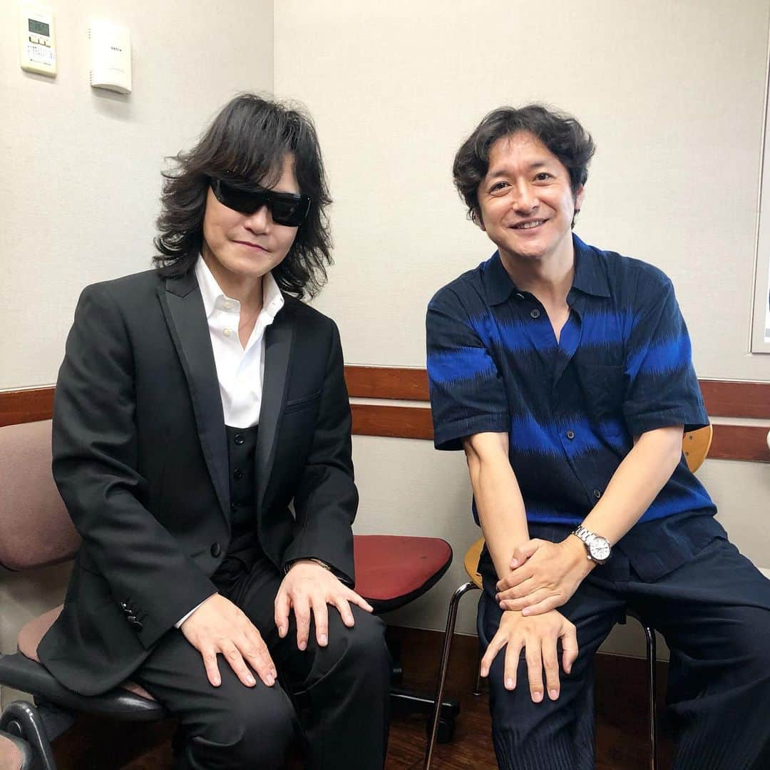 石丸幹二さんのインスタグラム写真 - (石丸幹二Instagram)「#グランドセイコーザネイチャーオブタイム #THENATUREOFTIME 毎週土曜日正午より東京FM 8月のゲストは #ToshI さん 同じ歳　同じ故郷（千葉）　口を突いて出る曲も！ 楽しく語り合いました。#石丸幹二」8月1日 0時02分 - team_kanji_ishimaru