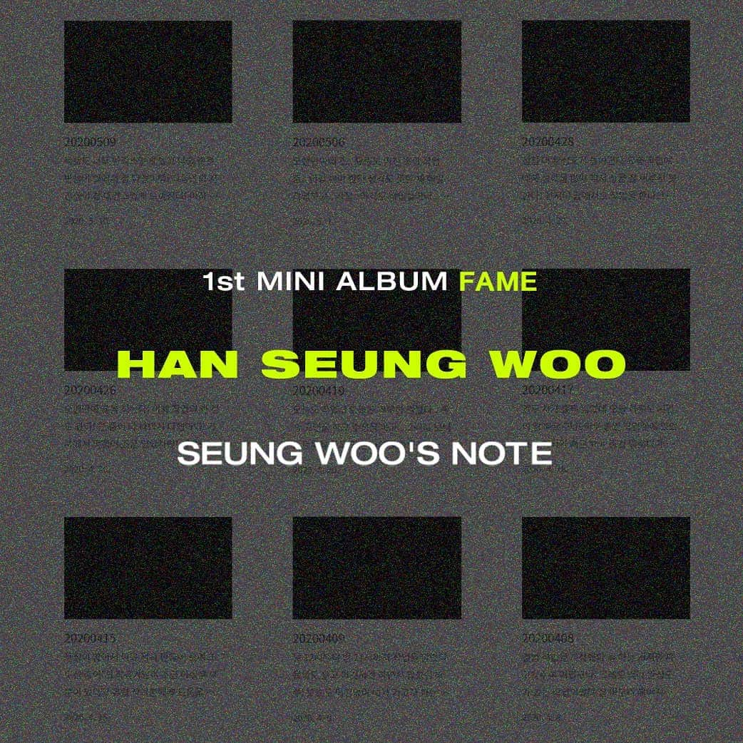 Victonさんのインスタグラム写真 - (VictonInstagram)「[#한승우] HAN SEUNG WOO 1st Mini Album [Fame] SEUNGWOO'S NOTE📝  ▶ han-seungwoo1224.tistory.com  #VICTON #승우 #SEUNGWOO #Fame」8月1日 0時00分 - victon1109