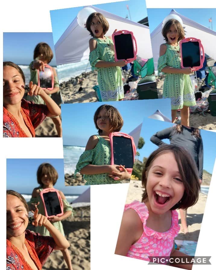 アレクシス・ナップのインスタグラム：「Haven’t been on socials much at all this month but couldn’t let my bday pass before posting for kai’s hehe 8 minutes left I’M GONNA MAKE IT!! 🥰 She opens the month and I close it — we hold dowwwn July🔥🌞😎🥳🎉💫♥️😍⚡️🦁👑🎉 This is final year of being a one digiter.... pinch meh🥺💜  The little surprise face at the end... wait for itt😍😍😍」