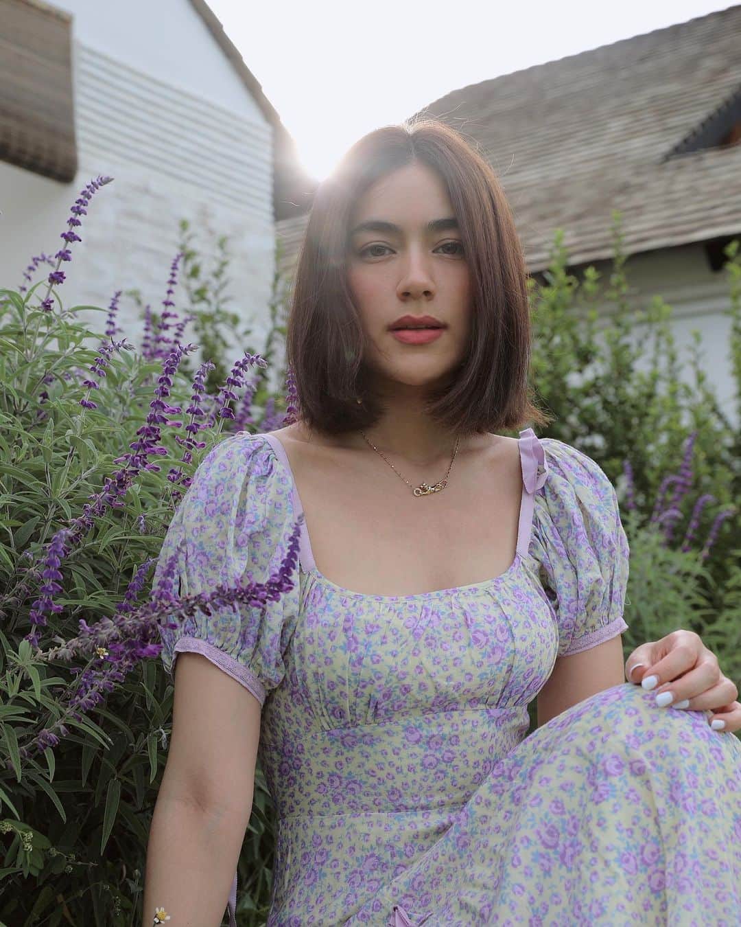 キンバリー・アン・ウォーテマス・ティアムシリのインスタグラム：「💜🌾 @mark_prin」