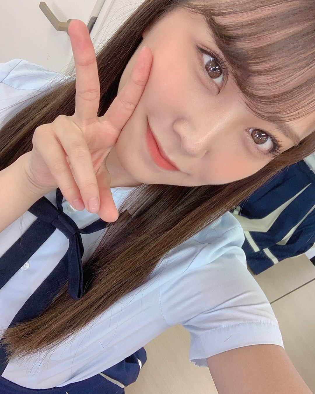 白間美瑠さんのインスタグラム写真 - (白間美瑠Instagram)「制服だわさっ🙈🙈 #23歳の年かぁー」7月31日 17時27分 - shiro36run