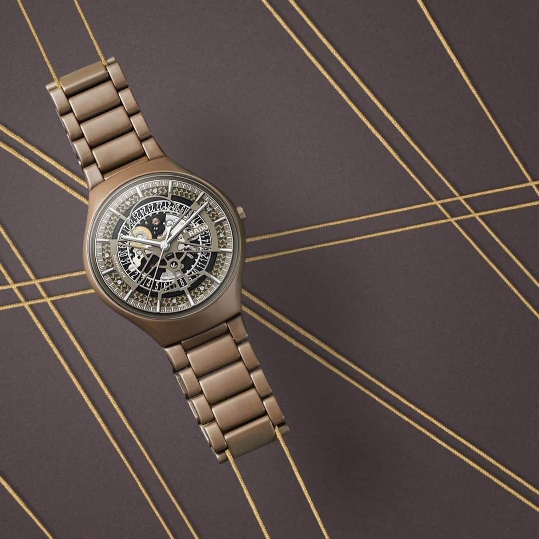 のインスタグラム：「When body and soul work together effortlessly you get the True Thinline Anima. Feel the harmony without hearing any music. #Rado #Feelit」