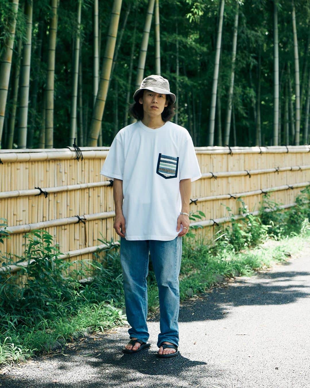 yukiのインスタグラム：「この後夕立にやられました どローカルな地元の公園にて🧑‍🌾 バケハいいなぁ〜！！」