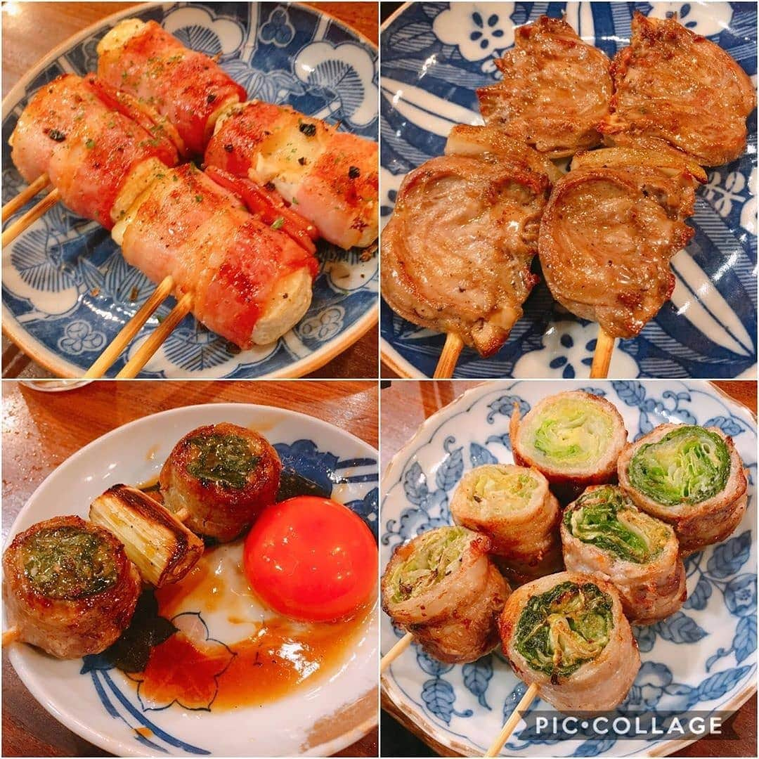 4meee!さんのインスタグラム写真 - (4meee!Instagram)「﻿ ﻿ ＼インスタで話題の野菜串巻き／﻿ ﻿ インスマグラムで話題の野菜の串巻き！のお店#野菜串巻きなるとや﻿ ﻿ さまざまな串巻きが楽しめる！﻿ 見た目だけじゃなく味ももちろん美味しいと話題♡﻿ ﻿ お酒の種類も豊富なので、美味しく楽しくインスタ映えもと欲張りに楽しめます♡﻿ ﻿ ﻿﻿ ﻿ ﻿❣️ ﻿Photo by　﻿﻿ ﻿﻿ ﻿﻿ ﻿﻿ 流行りのアイテムやスポットには　@4meee_com をタグ付けして投稿してください🎀﻿﻿ .﻿ #4MEEE#フォーミー#アラサー女子#女子力向上委員会﻿ ﻿ #夜ごはん#フーディーテーブル#シャキッと夏ごはん　#なるとや#やさい串巻き#やさい串巻きなるとや#おうち居酒屋#おうち時間 #串焼き﻿ #やさい串巻きなるとや#野菜巻きのお#野菜串#豚串#裏なんば#裏なんばグルメ#大阪グルメ#食べスタグラム#美食#美食家#グルメ好きな人と繋がりたい#グルメな人と繋がりたい#グルメ女子#なんばグルメ#なんばごはん#難波グルメ#難波ごはん」7月31日 18時37分 - 4meee_com